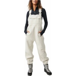 Free People Women's Hit the Slopes Salopette - Muted Beige